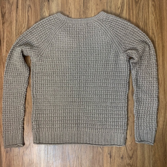 GAP Taupe Sparkly Sweater - Picture 4 of 8